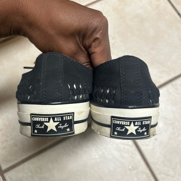 Chuck Taylor 70 weave black 164591C 10.5 men’s - Picture 4 of 8